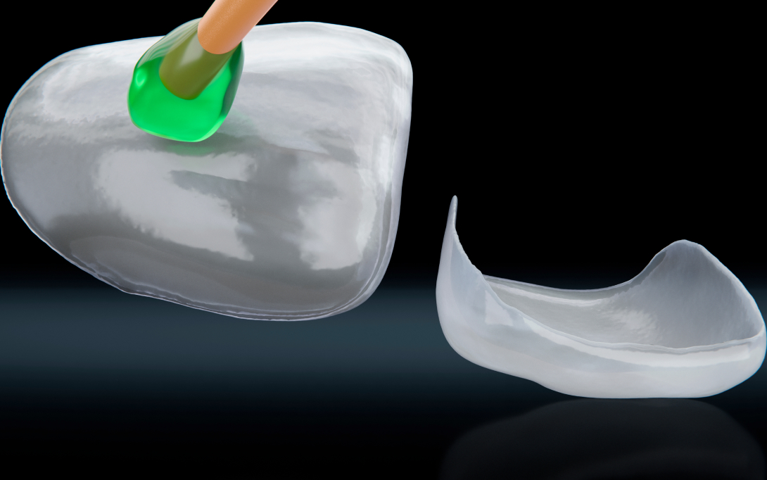 teeth whitening 3d graphic