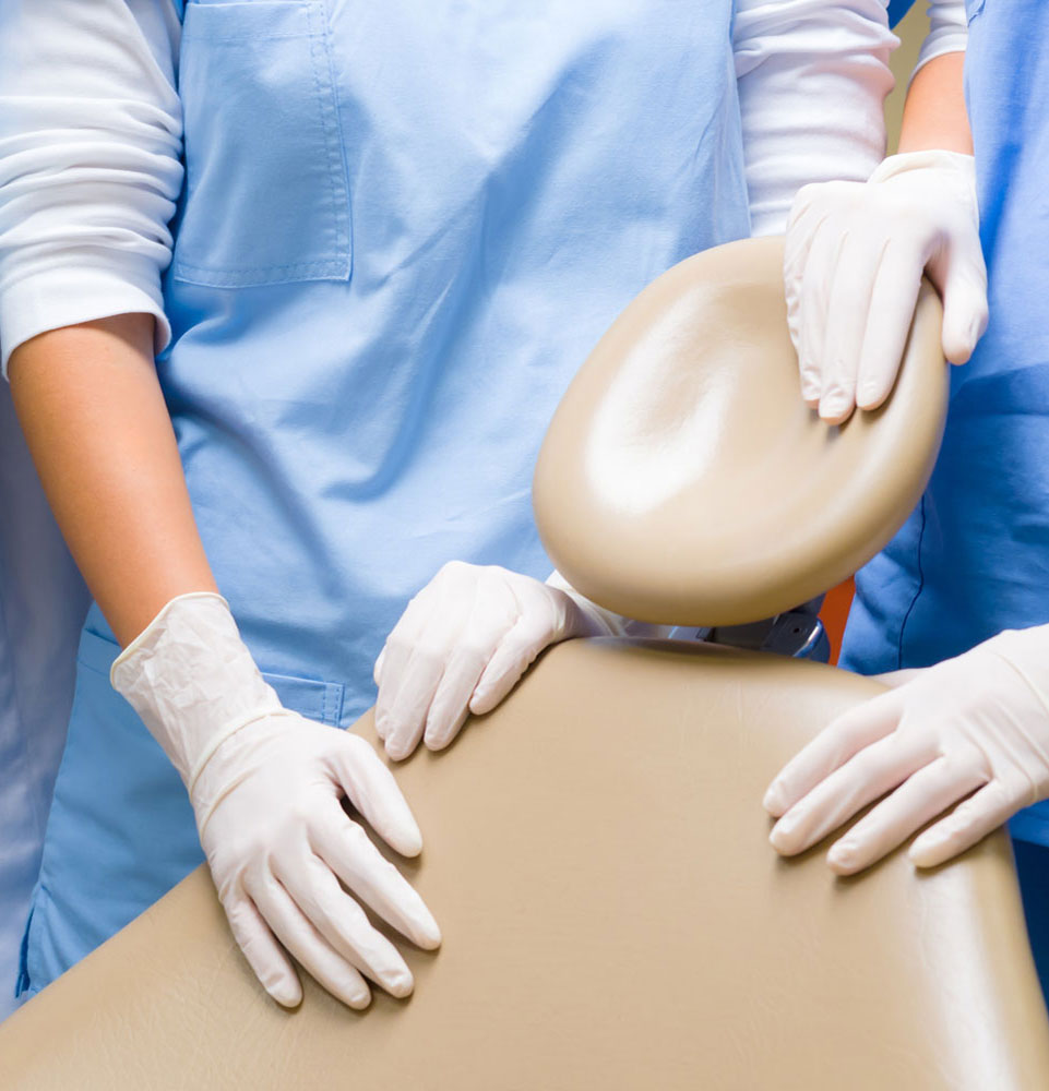dental staff with hands