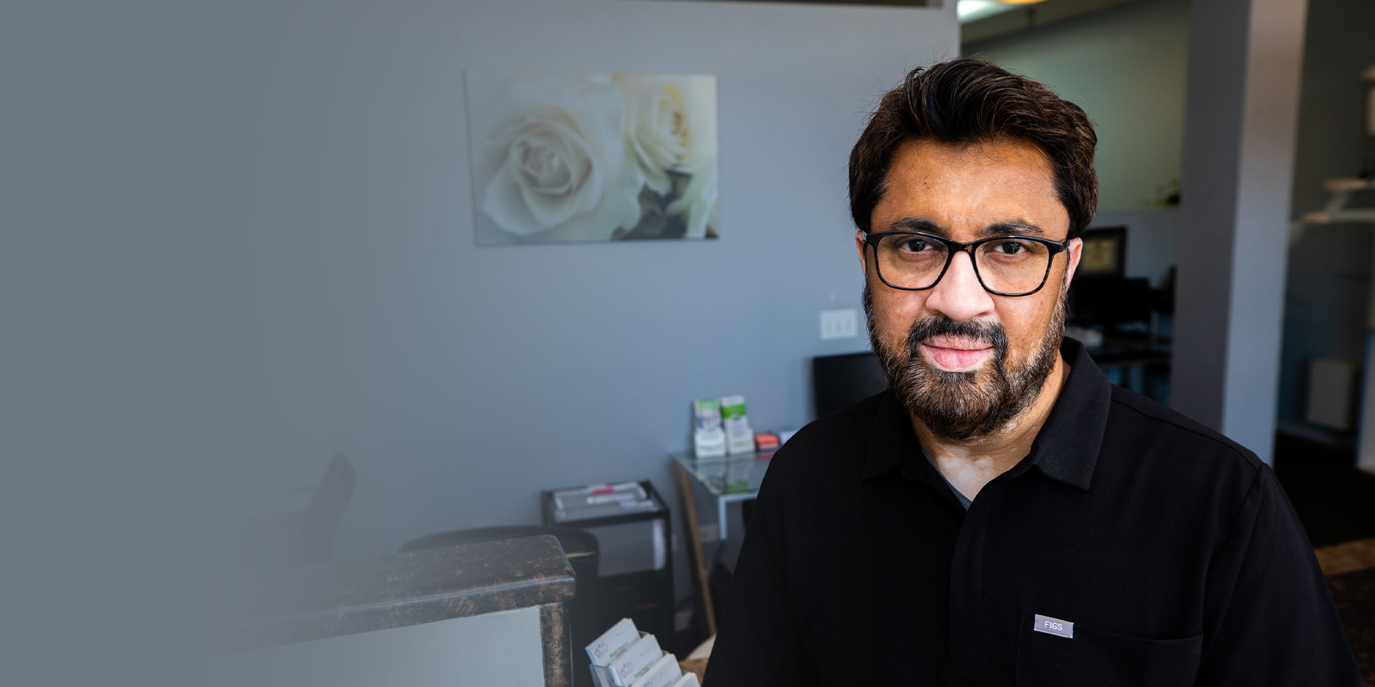 Portrait of Dr Mohammed Asim,