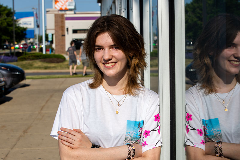 Barbara - Orthodontics patient smiling