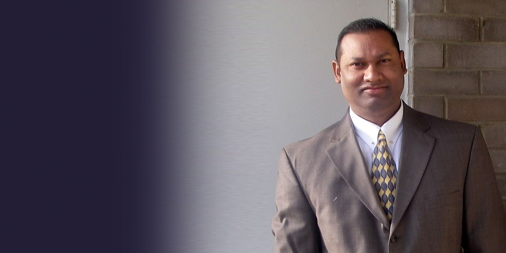 Portrait of Dr Sanjeev Gope,